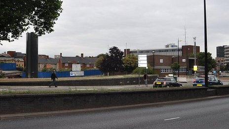 Civic Centre site, Ipswich