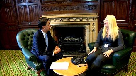 Gemma Aitchison meets Ed Miliband