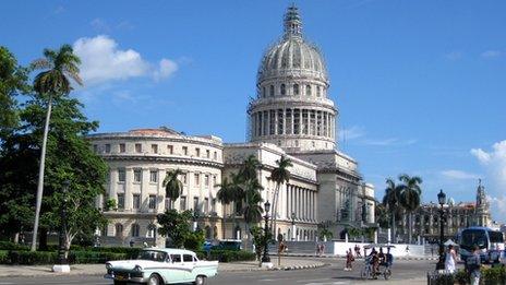 Capitolio in Havana in September 2013