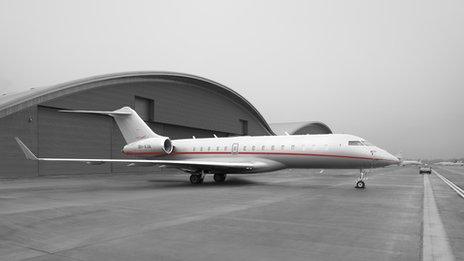 VistaJet plane