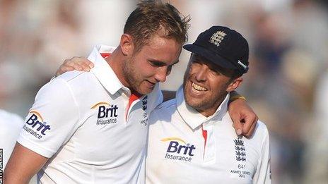 Stuart Broad & Graeme Swann