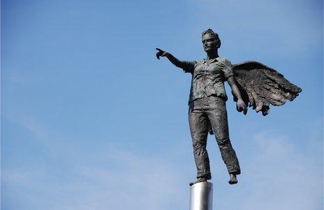 Sculpture in Chemnitz