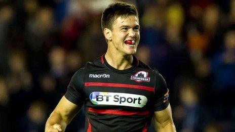 Edinburgh match winner Harry Leonard