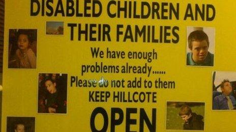 Save Hillcote campaign poster