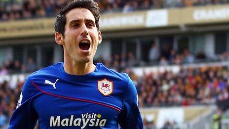 Cardiff midfielder Peter Whittingham