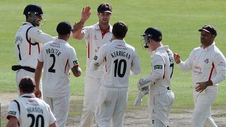 Lancashire v Leicestershire