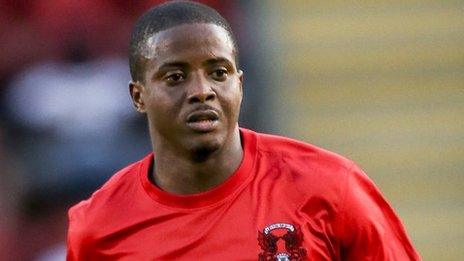 Leyton Orient striker Kevin Lisbie