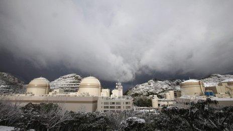 Kansai Electric Power Co's Ohi nuclear power plant in Fukui prefecture, 26 January