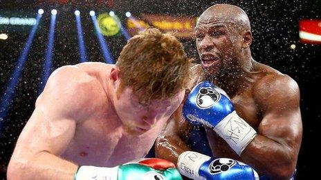 Floyd Mayweather; Saul Alvarez