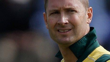 Australia captain Michael Clarke