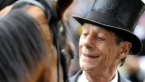 Sir Henry Cecil with Frankel