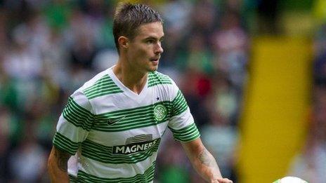 Celtic defender Mikael Lustig