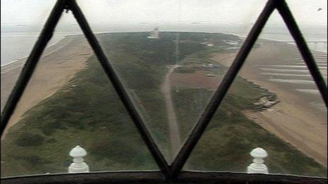 View from the top of the lighthouse