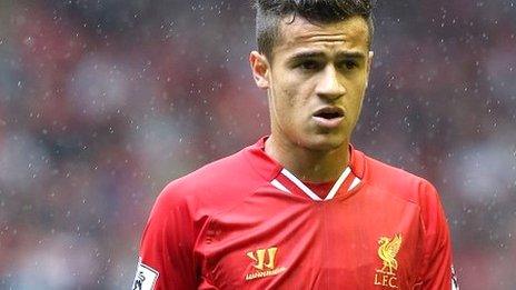 Liverpool's Philippe Coutinho