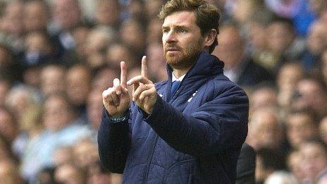 Tottenham manager Andre Villas-Boas