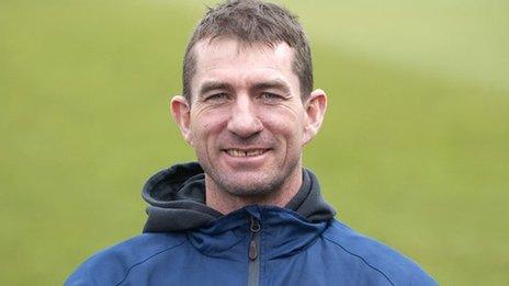 Glamorgan bowling coach Steve Watkin