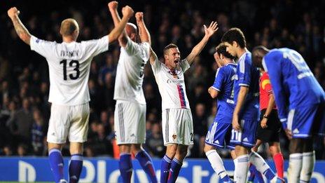 Basel celebrate