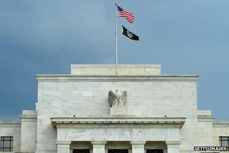 Federal Reserve building in Washington DC