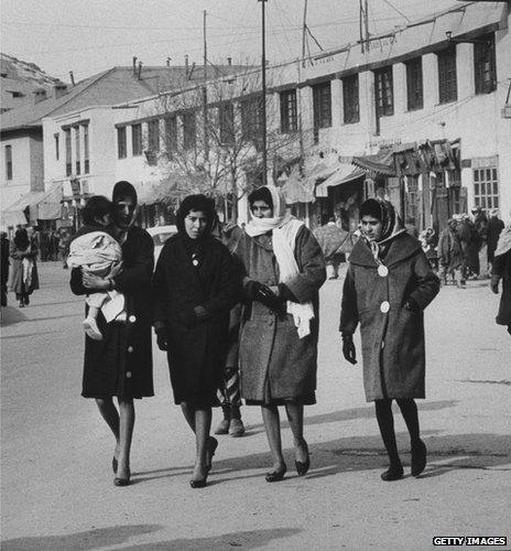 Women in Kabul, 1960s