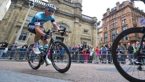 Scottish cyclist Andy Fenn