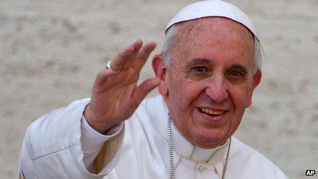 Pope Francis says the Catholic Church must strive to heal wounds.