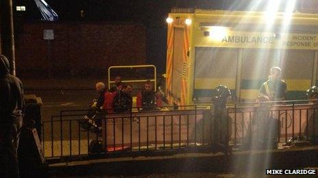 West Bromwich College fire