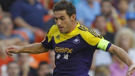 Angel Rangel leads Swansea at Valencia