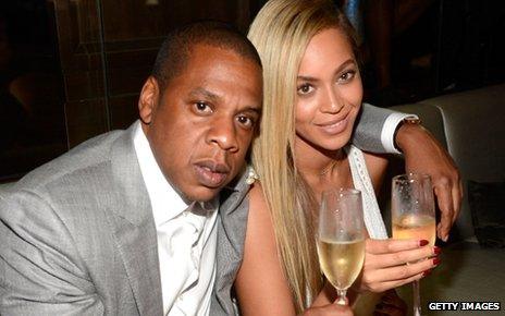 Jay Z and Beyonce