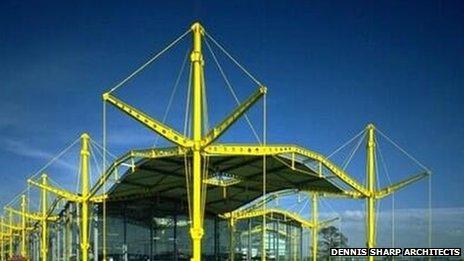 The Spectrum building, formally the Renault Distribution Centre, in Swindon.