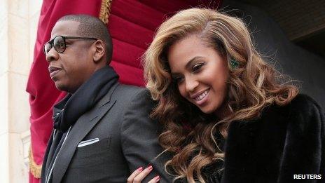 Jay Z and Beyonce