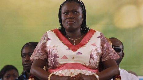 File photo of Simone Gbagbo