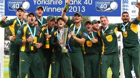 Nottinghamshire lift YB40 Trophy