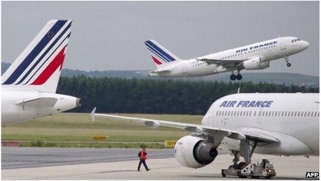 Air France planes