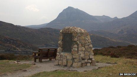 Memorial to the men of the XIIth Submarine Flotilla