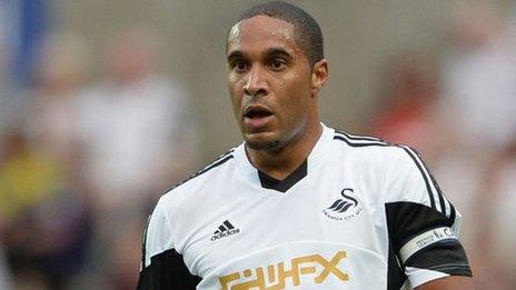 Swansea captain Ashley Williams