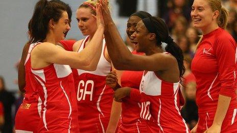 England netball team