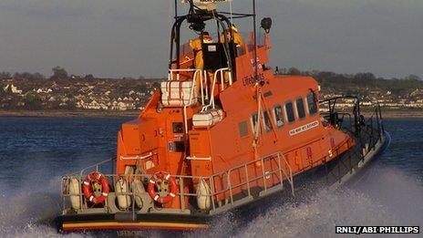 Lifeboat at Barry