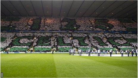 Celtic celebrated their 125th anniversary with a 2-1 victory against Barcelona