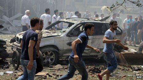 Aftermath of explosion in Tripoli