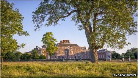 Wimpole Hall in Cambridgeshire