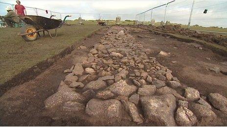 Bronze Age stone pathway