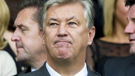 Celtic chief executive Peter Lawwell