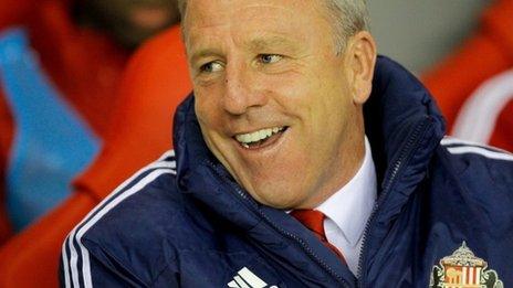 Sunderland interim manager Kevin Ball