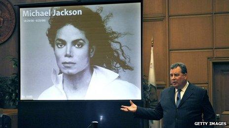 Brian Panish, attorney for the Michael Jackson family, delivers his closing argument to jurors