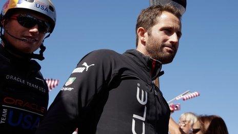 Sir Ben Ainslie (right)