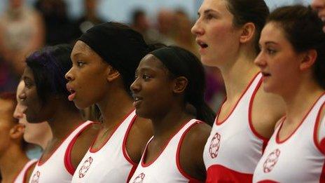 England netball team