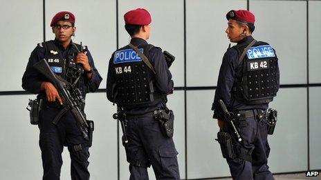 File photo: Singapore police