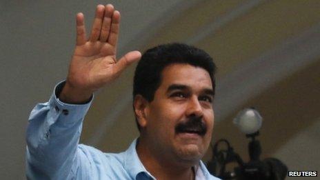 Venezuelan President Nicolas Maduro (file photo)