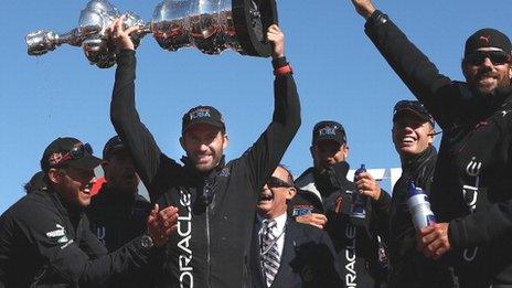 Sir Ben Ainslie America's Cup