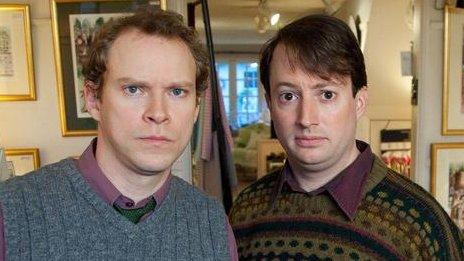 Robert Webb and David Mitchell